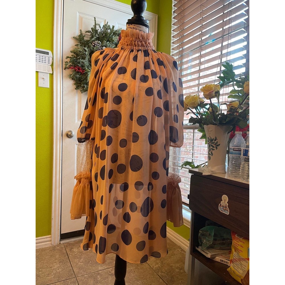 Garcia polka dot romantic dress